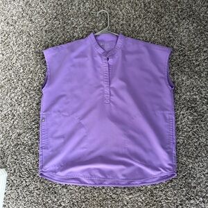 Figs Purple Technical Collection Top